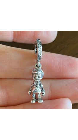 Pingente Pinóquio Prata 925